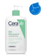CeraVe Gel Moussant Nettoyant Peau Normale à Grasse | 473ml – Image 3