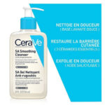 CeraVe SA Gel Nettoyant Anti-Rugosités | Peau Sèche Et Rugueuse | 473ml