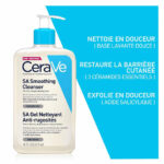 CeraVe SA Gel Nettoyant Anti-Rugosités Peau Sèche et Rugueuse | 236ml