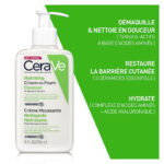 CeraVe Crème Moussante Nettoyante Hydratante Peau Normale à Sèche | 236ml