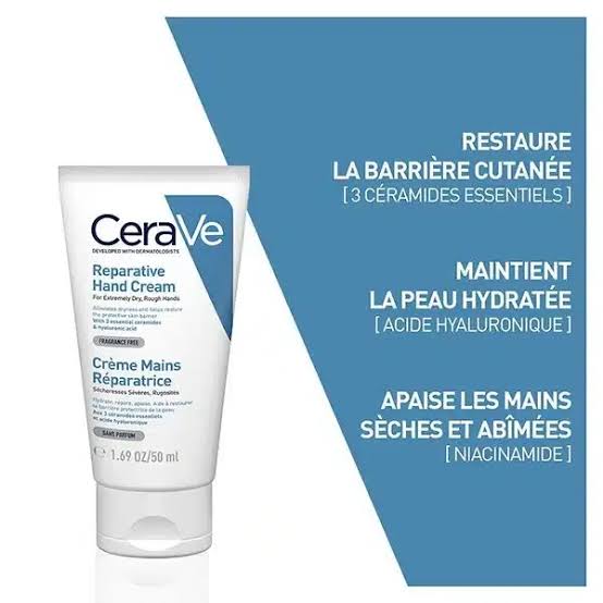 images - 2025-12-16T000342.916 CeraVe Crème Réparatrice Mains Sèches et Abîmées | 50ml – Image 1