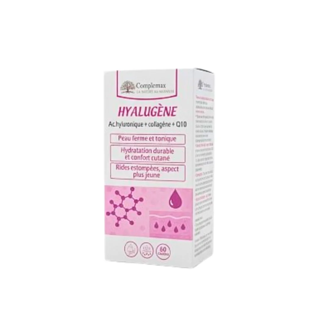 Complemax-Hyalugene-60gelules Complemax Hyalugene 60 Gelules – Image 1